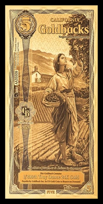 Five California Goldback featuring Abundantia